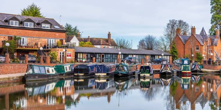 Market Harborough architecture and property types